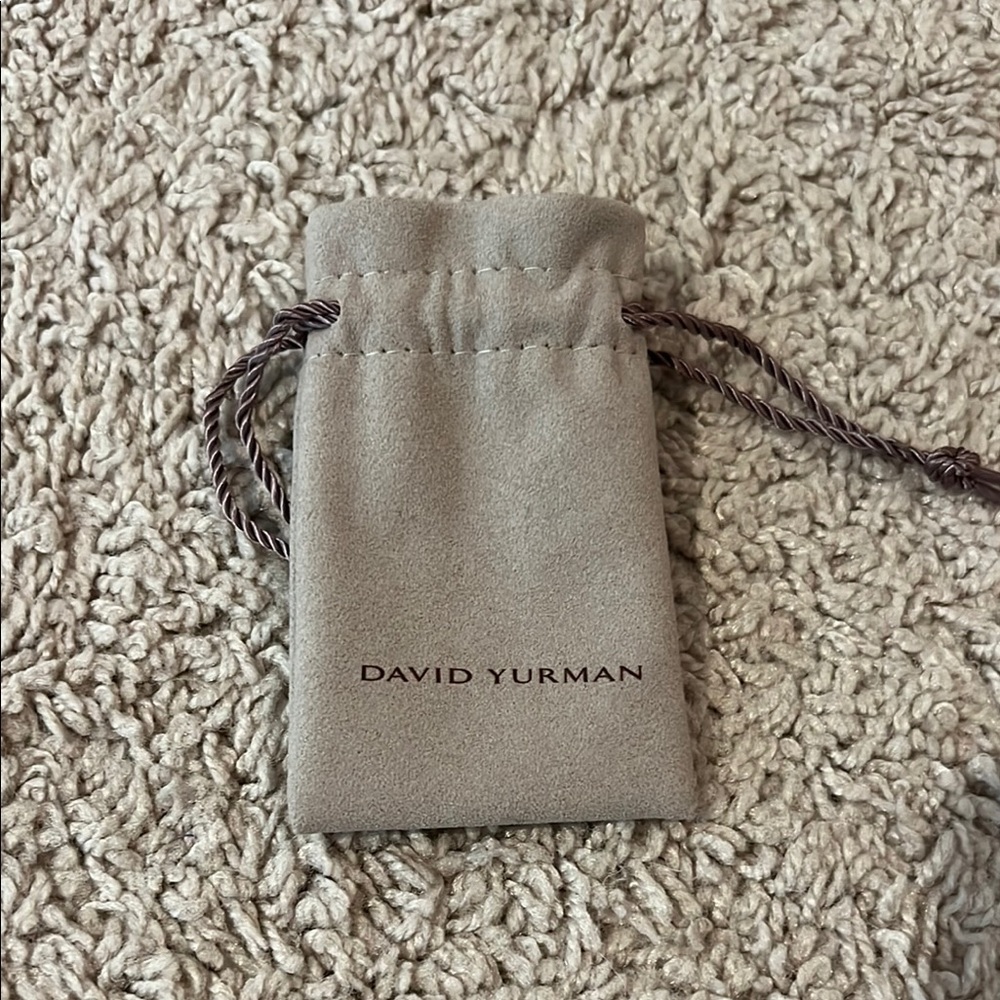 David Yurman Jewelry Pouch (from necklace) Dust bag